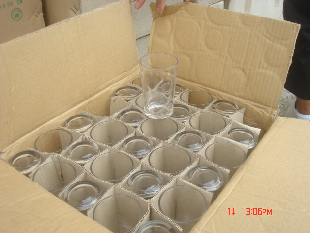 Egg crated packing
